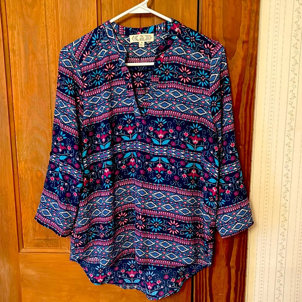 Pink Rose Tunic